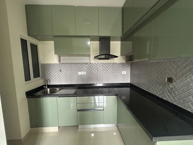 Kitchen, bren-northern-lights 2 Bedroom 769 Sq.Ft. Apartment In Jakkuru Bangalore 10636034