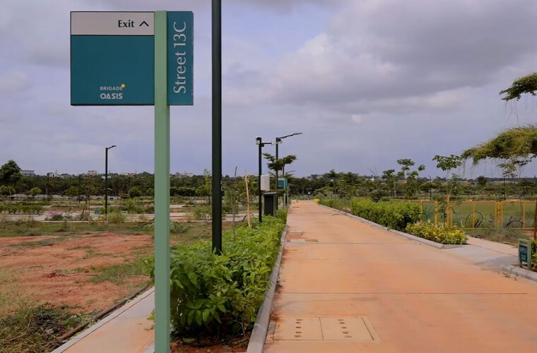 Garden, brigade-oasis  1200 Sq.Ft. Plot In Devanahalli Bangalore 10636005
