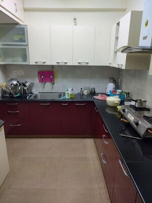 Kitchen in 2 BHK Apartment at Sumukha Maple Grove, Akshayanagar – for Rent