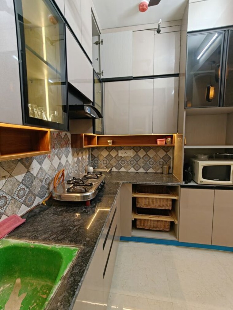 Kitchen, signature-global-prime 2 Bedroom 710 Sq.Ft. Apartment In Sector 63a Gurgaon 10636196