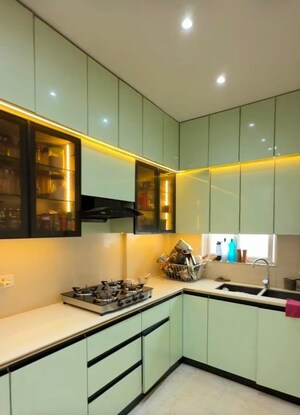 Kitchen in 2.5 BHK Apartment at Smart World Gems, Sector 89 – for Sale
