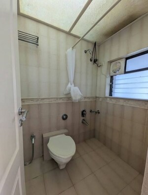 Bathroom in 2 BHK Apartment at Powai Vihar, Powai – for Rent