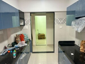 Kitchen in 2.5 BHK Apartment at Mhada Sector R3, Goregaon West – for Rent