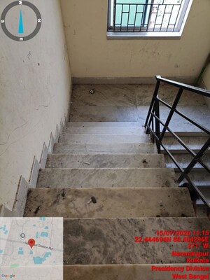 Staircase in  Apartment at Narendrapur – for Sale