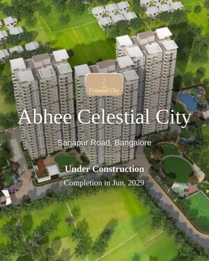 2 BHK Apartment – Exterior View View at Abhee Celestial City, Sarjapur - for Sale