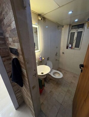 Bathroom in 2 BHK Apartment at K Raheja Vihar, Powai – for Rent