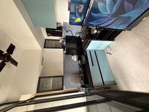 Kitchen in 1 BHK Apartment at Lodha Crown Quality Homes, Majiwada – for Rent