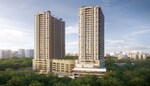 2 BHK + Prayer Room,Study Room,Extra Room 710 Sq.Ft. Apartment in Ajmera Crosstown One