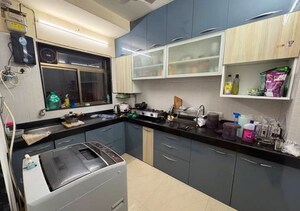 Kitchen in 2 BHK Apartment at Nahar Amrit Shakti, Chandivali – for Rent