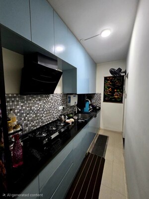 Kitchen in 2 BHK Apartment at Bren Northern Lights, Jakkuru – for Rent