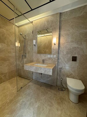 Bathroom in 3.5 BHK Apartment at Lunkad Sky Vie, Viman Nagar – for Rent