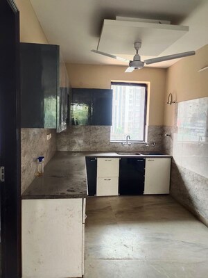 Kitchen in 3 BHK Builder Floor at Green Fields Colony – for Rent