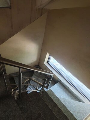 Staircase in 3 BHK Builder Floor at Green Fields Colony – for Rent