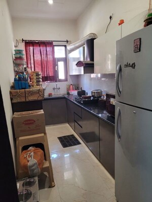 Kitchen in 3 BHK Builder Floor at MS Enclave Zirakpur, Dhakoli – for Sale