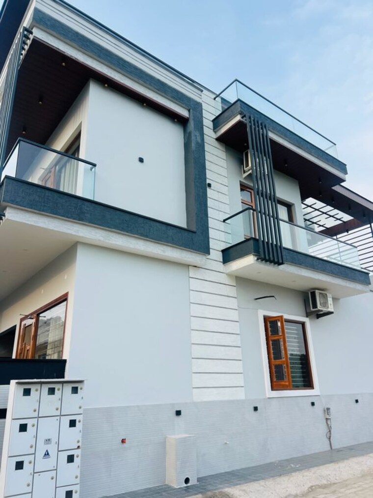 Exterior View, ds-homes 5 Bedroom 113 Sq.Yd. Independent House In Dhakoli Zirakpur 10636457