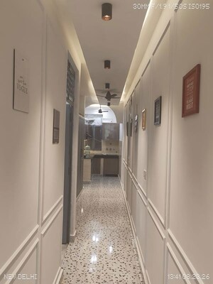 Building Lobby in 2 BHK Builder Floor at Malviya Nagar – for Rent