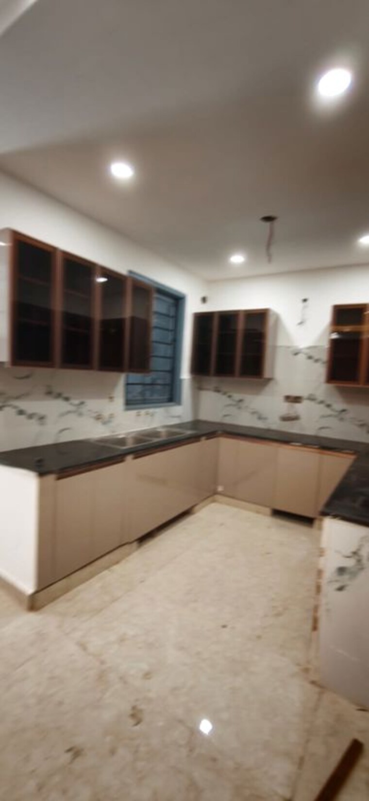 Kitchen, green fields colony 3 Bedroom 200 Sq.Yd. Builder Floor In Green Fields Colony Faridabad 10636473