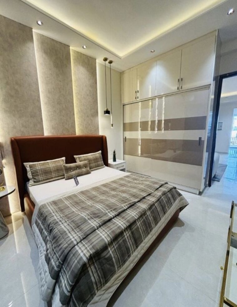 Bedroom, prem-apartment 3 Bedroom 1350 Sq.Ft. Apartment In Pir Machalla Zirakpur 10636477