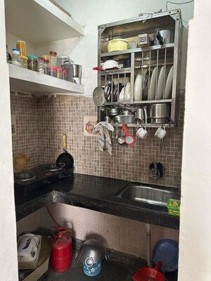 Kitchen in 1 RK Builder Floor at Sector 22 – for Rent