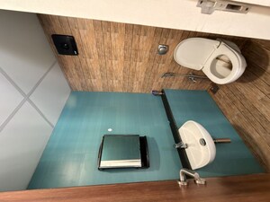 Bathroom in 1 BHK Apartment at Lodha Crown Quality Homes, Majiwada – for Rent