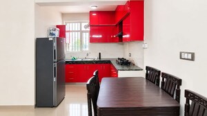 Kitchen in 3 BHK Builder Floor at ROF Aalayas, Sector 102 – for Rent