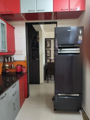 Kitchen in 2.5 BHK Apartment at Neelkanth Palms, Kapur Bawdi – for Rent