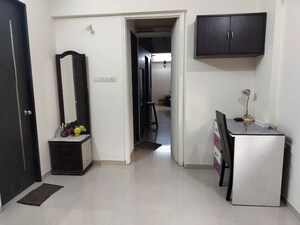 Living Room in 2.5 BHK Apartment at Neelkanth Palms, Kapur Bawdi – for Rent
