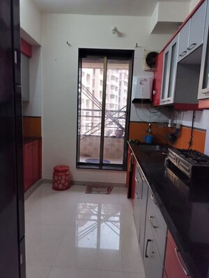 Kitchen in 2.5 BHK Apartment at Neelkanth Palms, Kapur Bawdi – for Rent