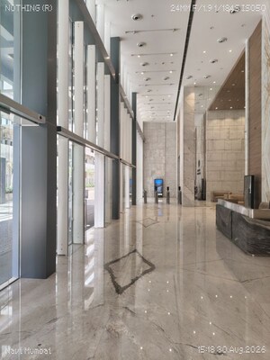 Building Lobby in  Office Space at Plutonium Business Park, Turbhe – for Rent