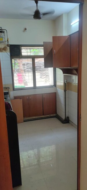 Kitchen in 1 BHK Apartment at Silver Sands CHS, Goregaon West – for Rent