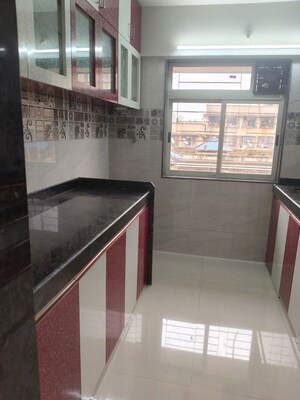 Kitchen in 1 BHK Apartment at Swaroop Residency, Ghatkopar East – for Sale