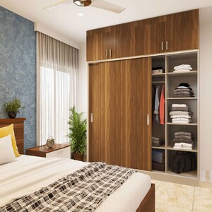 Bedroom in 2 BHK Apartment at Om Manikanta CHS, Goregaon West – for Sale