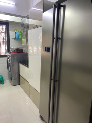 Kitchen in 3 BHK Apartment at Roop Darshan Apartments, Andheri West – for Rent