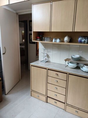 Kitchen in 2 BHK Apartment at Atlas Skywalker CHS, Andheri West – for Rent