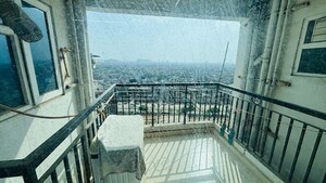 Balcony in 1 BHK Apartment at Gaur City 2 - 14th Avenue, Sector 16c Greater Noida – for Rent