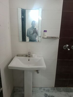 Bathroom in 3 BHK Builder Floor at Huda – for Rent