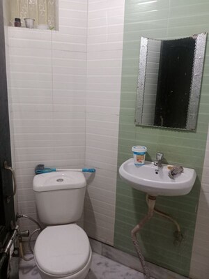 Bathroom in 3 BHK Builder Floor at Huda – for Rent
