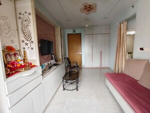 Kitchen in 2 BHK Apartment at Rustomjee Athena, Majiwada – for Rent