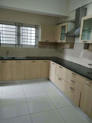 Kitchen in 3 BHK Apartment at Sindhu Bairavi, Whitefield Road – for Rent
