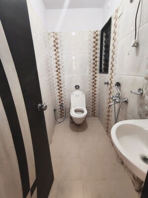 Bathroom in 1 BHK Apartment at Silicon Park, Malad West – for Rent