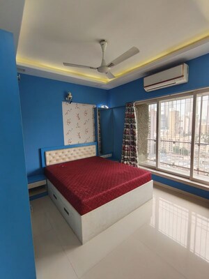 Bedroom in 2 BHK Apartment at Romell Diva, Malad West – for Rent