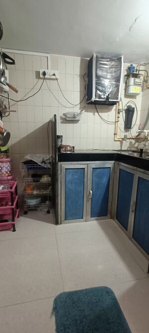 Kitchen in 1 BHK Apartment at Roy Mansion, Santacruz East – for Rent