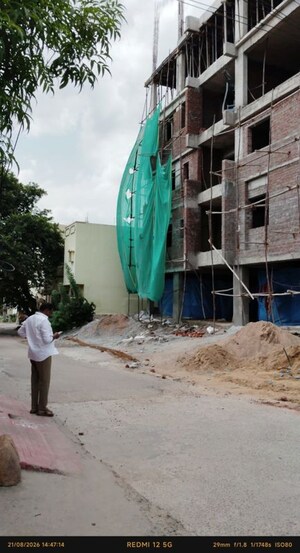 3 BHK Apartment – Exterior View View at New Nagole Colony - for Sale