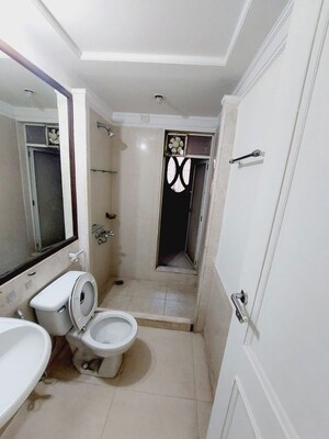 Bathroom in 2 BHK Apartment at Hiranandani Meadows, Manpada – for Rent