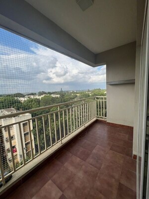 Balcony in 3 BHK Apartment at Veracious Vani Vilas, Yelahanka – for Rent