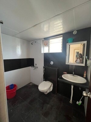 Bathroom in 3 BHK Apartment at Veracious Vani Vilas, Yelahanka – for Rent