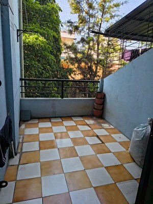 Balcony in 2 BHK Apartment at Vishaldeep Residency, Chandan Nagar – for Rent
