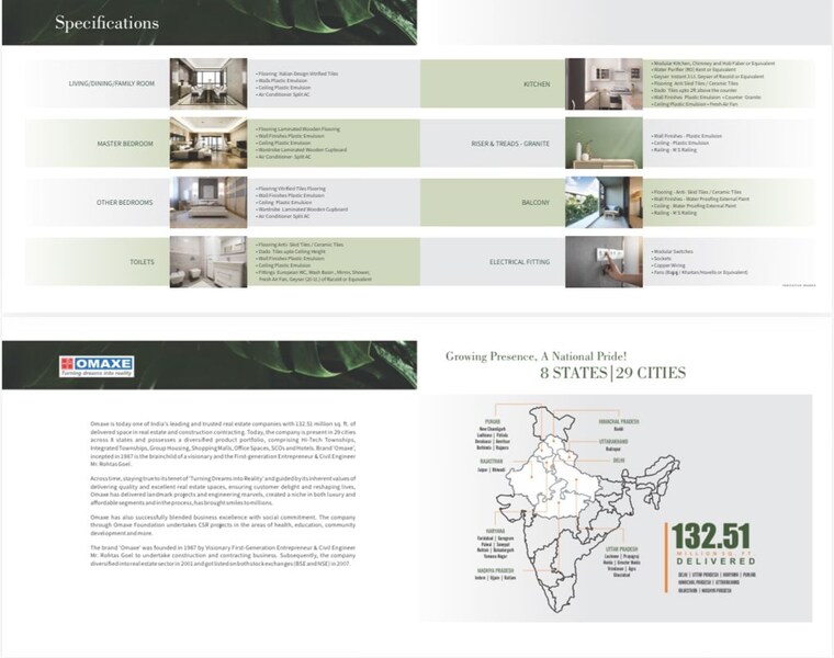 Floor Plan, omaxe-new-chandigarh 4 Bedroom 2220 Sq.Ft. Apartment In North Mullanpur Chandigarh 10636732