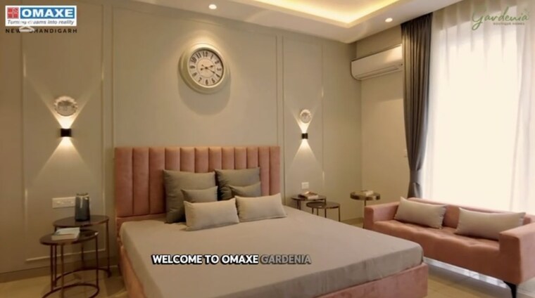 Master Bedroom, omaxe-new-chandigarh 4 Bedroom 2220 Sq.Ft. Apartment In North Mullanpur Chandigarh 10636732