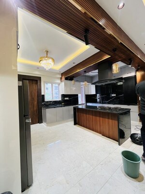 Kitchen in 3.5 BHK Apartment at Uninav Eden, Raj Nagar Extension – for Sale